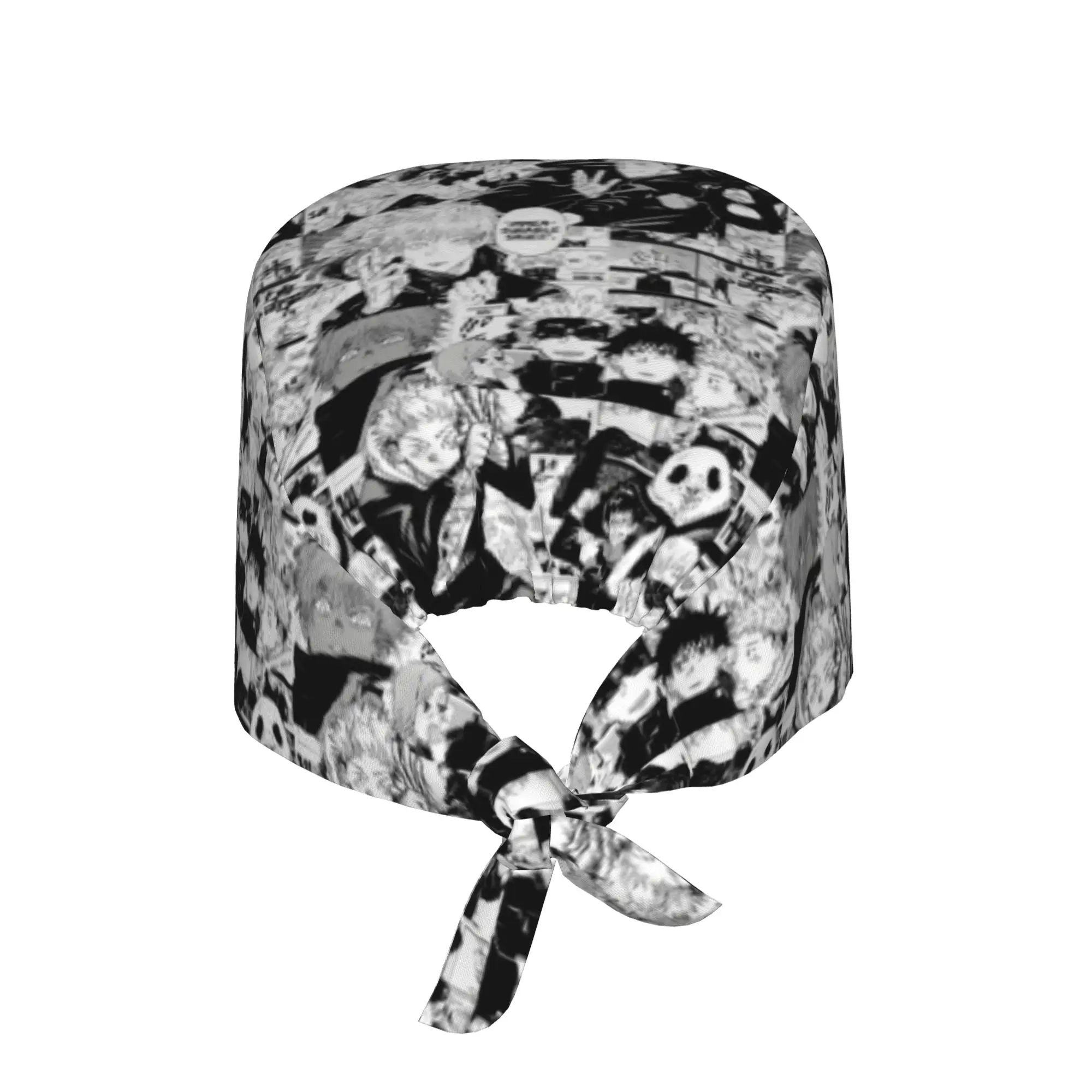 

Custom G-Gojoes Japan Comic Cleaning Working Cap Comfortable Men Women Manga Scrub Cap Surgicals Hat Nurse Scrubs Hat Nurse