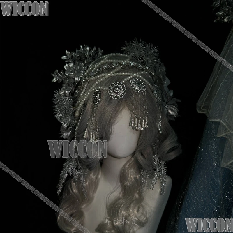 Identity V Melly Plinius Queen Bee Cosplay Memory Scar Gown Lolita Entomologist Dress Halloween Fan Art Festival Fancy Comic Con view 5