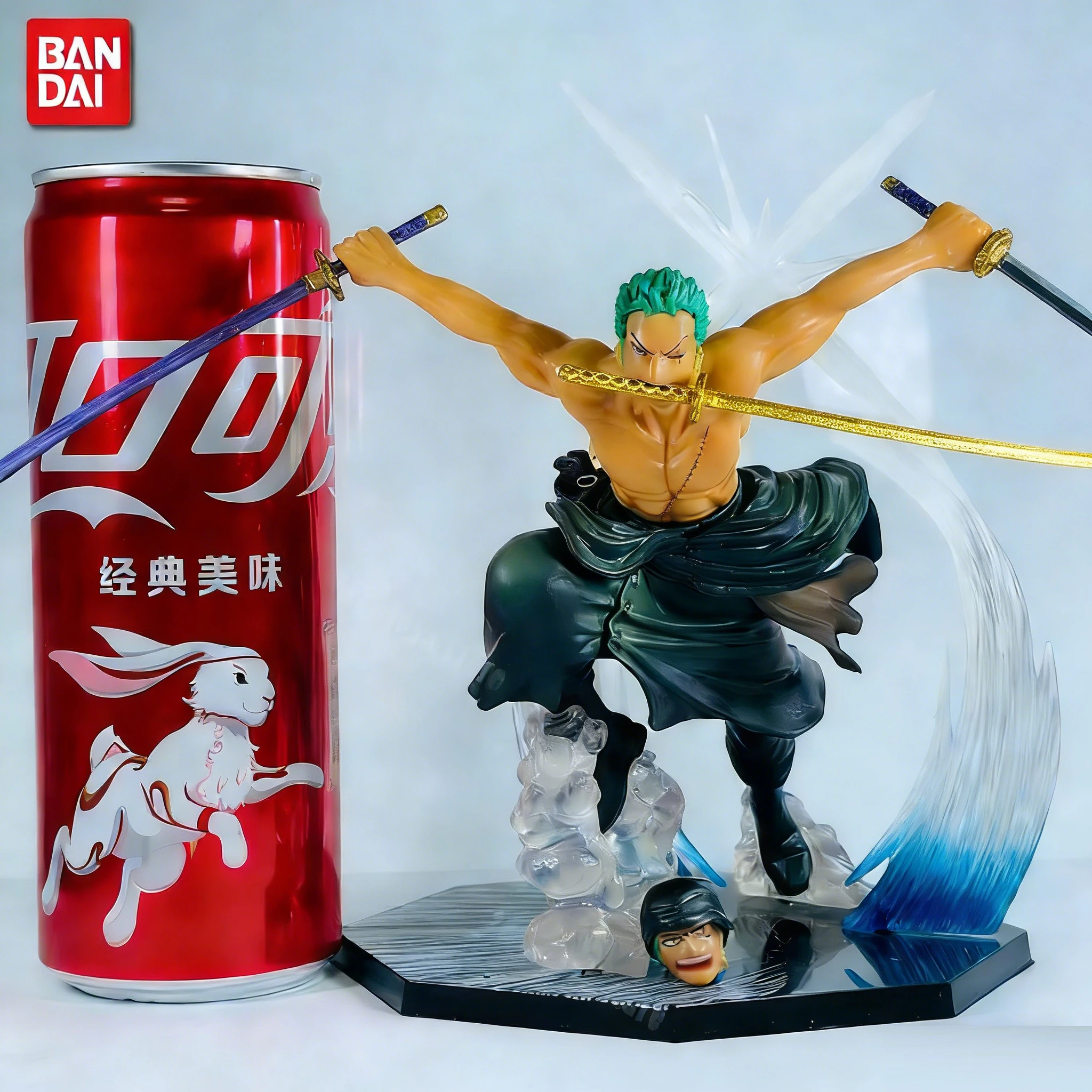 Nieuwe Een Stuk Anime Figuur Fire Fist Luffy Ace Sanji Battle Model Poppen PVC sabo Action Beeldje Zoro Ghost Drie-mes Speelgoed - afbeelding 1