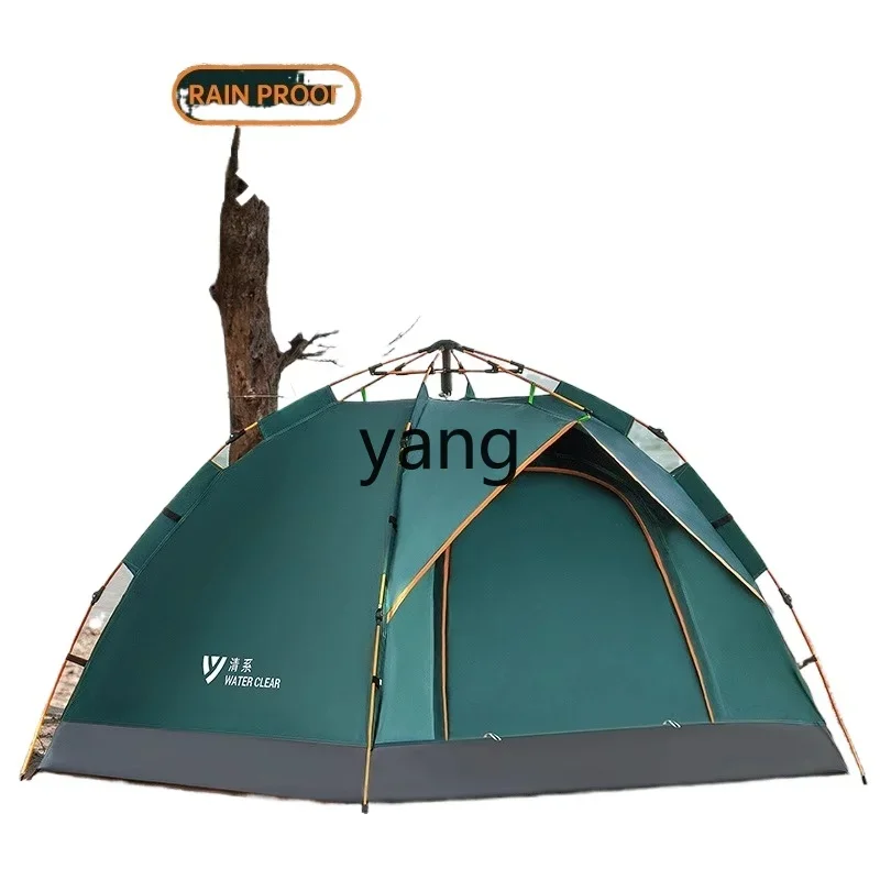 LTT tent outdoor folding portable camping rainproof thickened field camping equipment