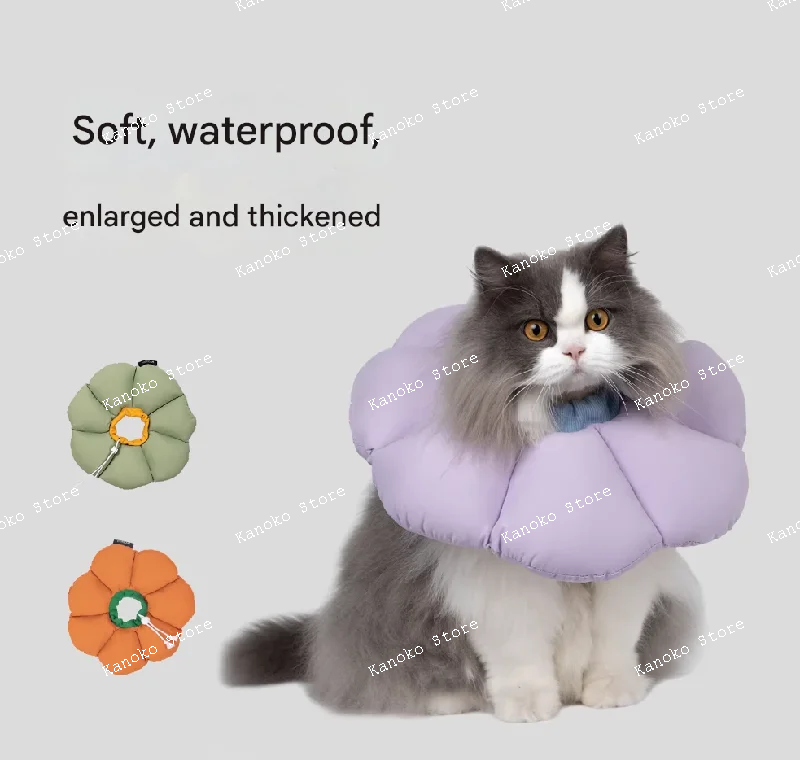 

Круг Элизабет, мягкий чехол на голову для кошек, стерилизация котенка, защита от лизания, укуса, водонепроницаемый круг для собаки