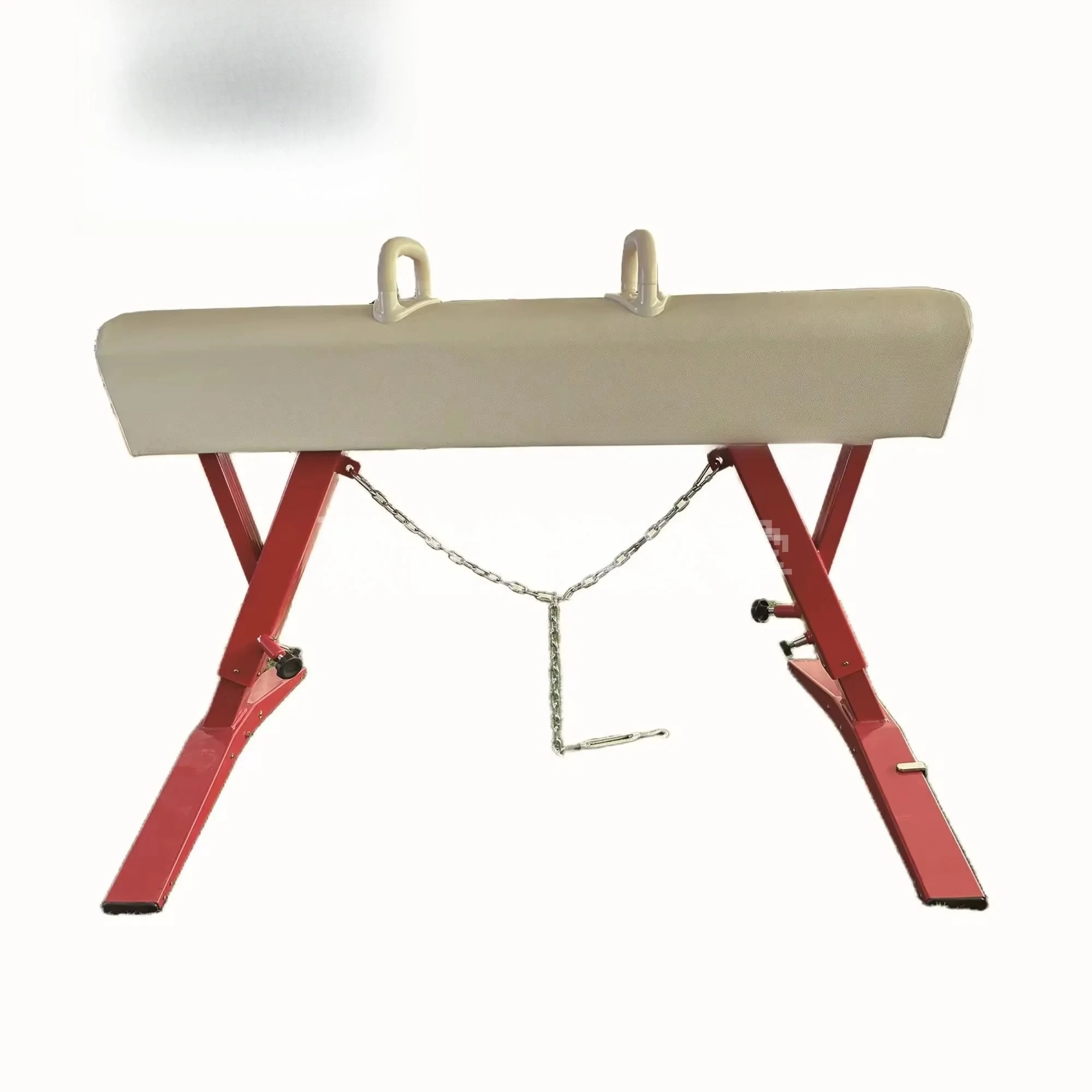 

Gymnastics Advanced Vaulting Horse Fitness Equipments Pommel Horse For Child's Physical Training