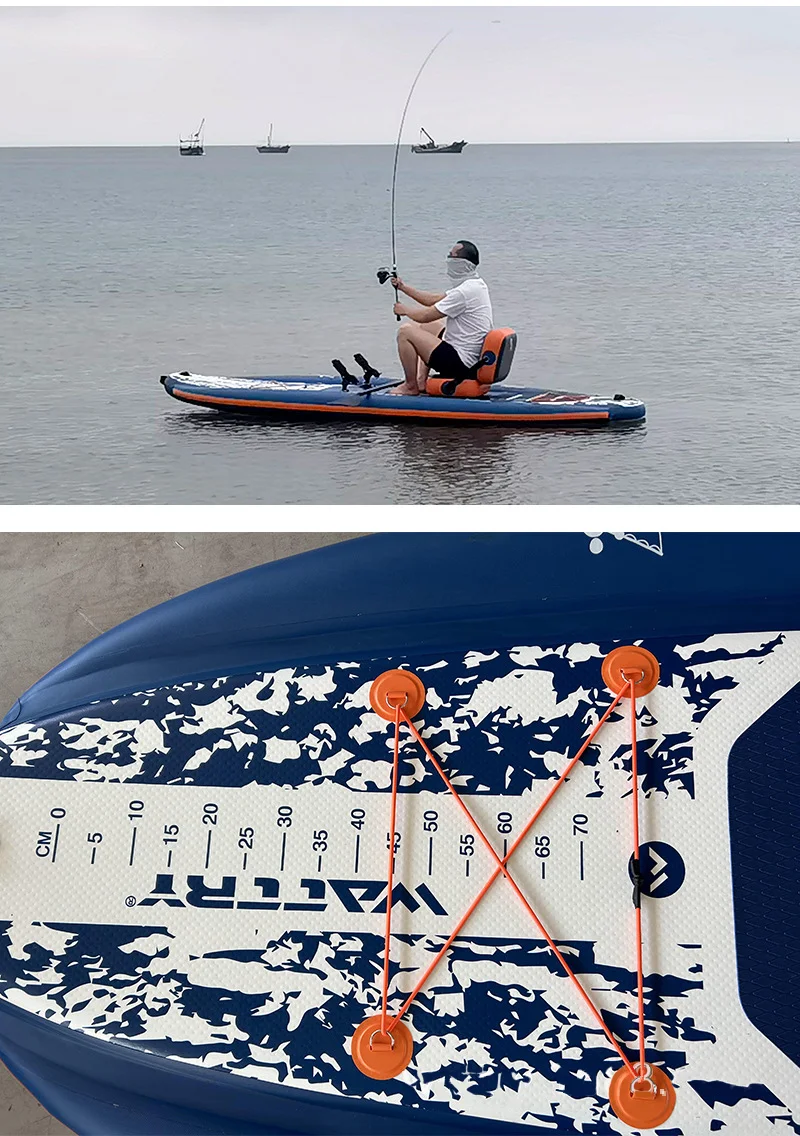 مخصص الصيد نفخ كبير مجداف قارب الصيد واسعة جدا سوب مجداف مجلس الأسماك نفخ لوح تزلج على الماء