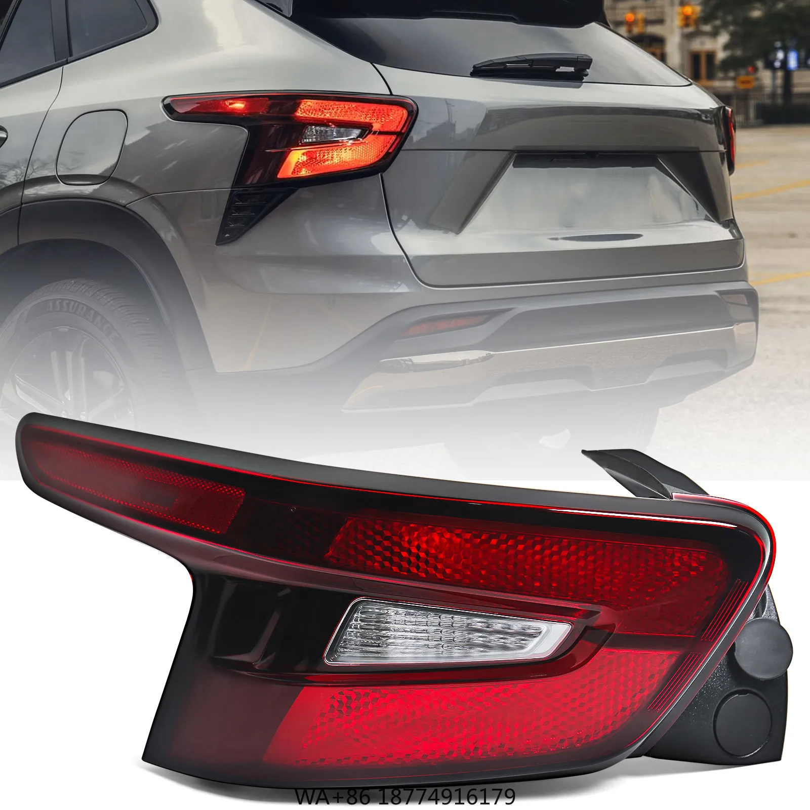 

Новые задние фонари Trax 2024-2025, синий свет, номера деталей 42865504, 42865505