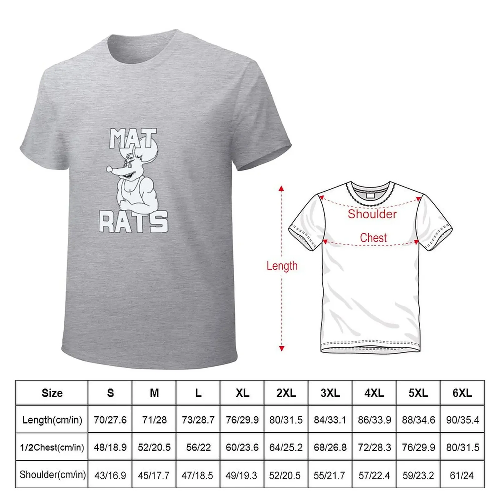 Mat Rats T-shirt sublime Aesthetic clothing mens t shirts casual stylish