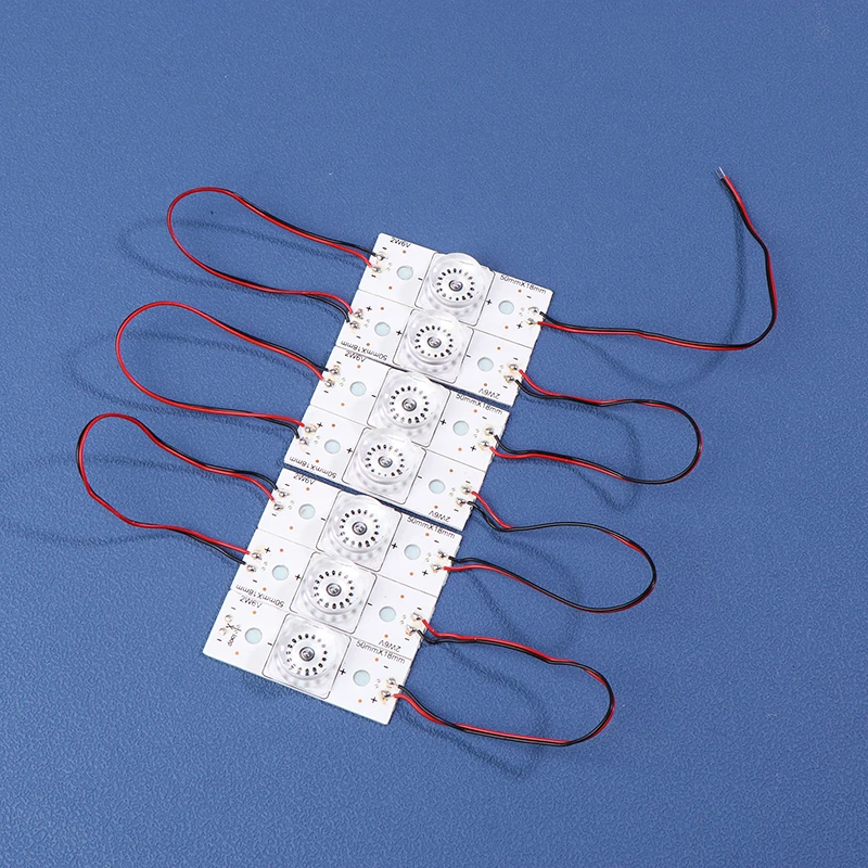 B*1PCS 3V 6V SMD Lamp Beads With Optical Lens Fliter For 32-65inch LED Backlight Strip TV Repair LED Backlight Strip With Cable