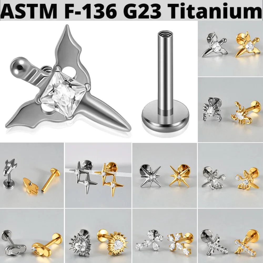 1PC G23 Titanium Cr…