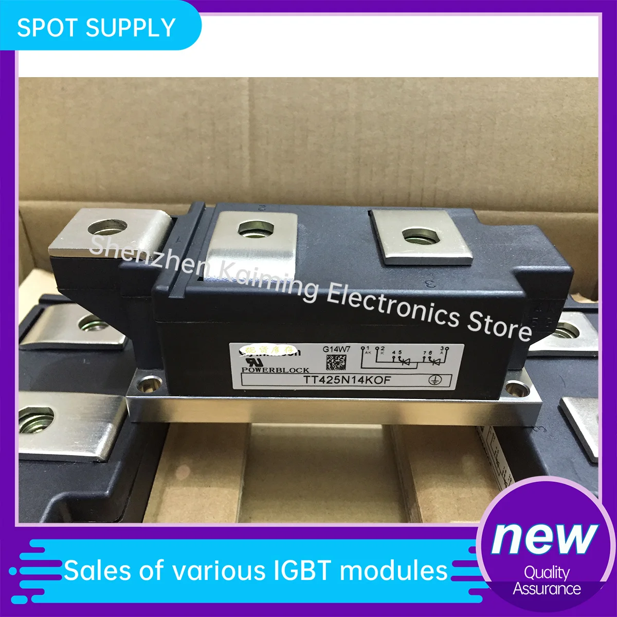 NEW IGBT MODULE TT425N12KOF TT425N14KOF TT425N16KOF TT425N18KOF TT570N12KOF TT570N14KOF TT570N16KOF TT570N18KOF TT570N20KOF