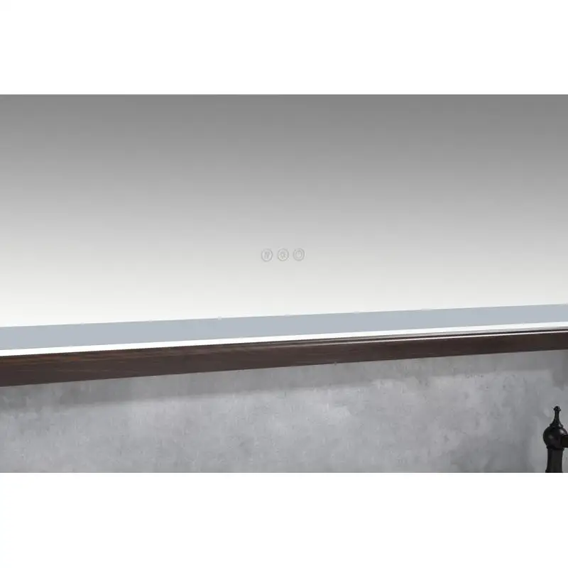 60x48 Inch LED Bath Mirror, Wall-Mounted Vanity Mirror, Anti-Fog, Memory Function, 3 Color Options, Stepless Dimming