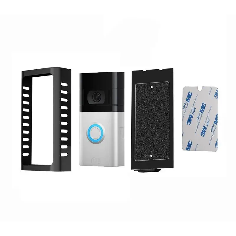 360-degree Protection No Drilling Video Doorbell Door System Kits Support Unlock Monitoring For Villa Home Office Apartment