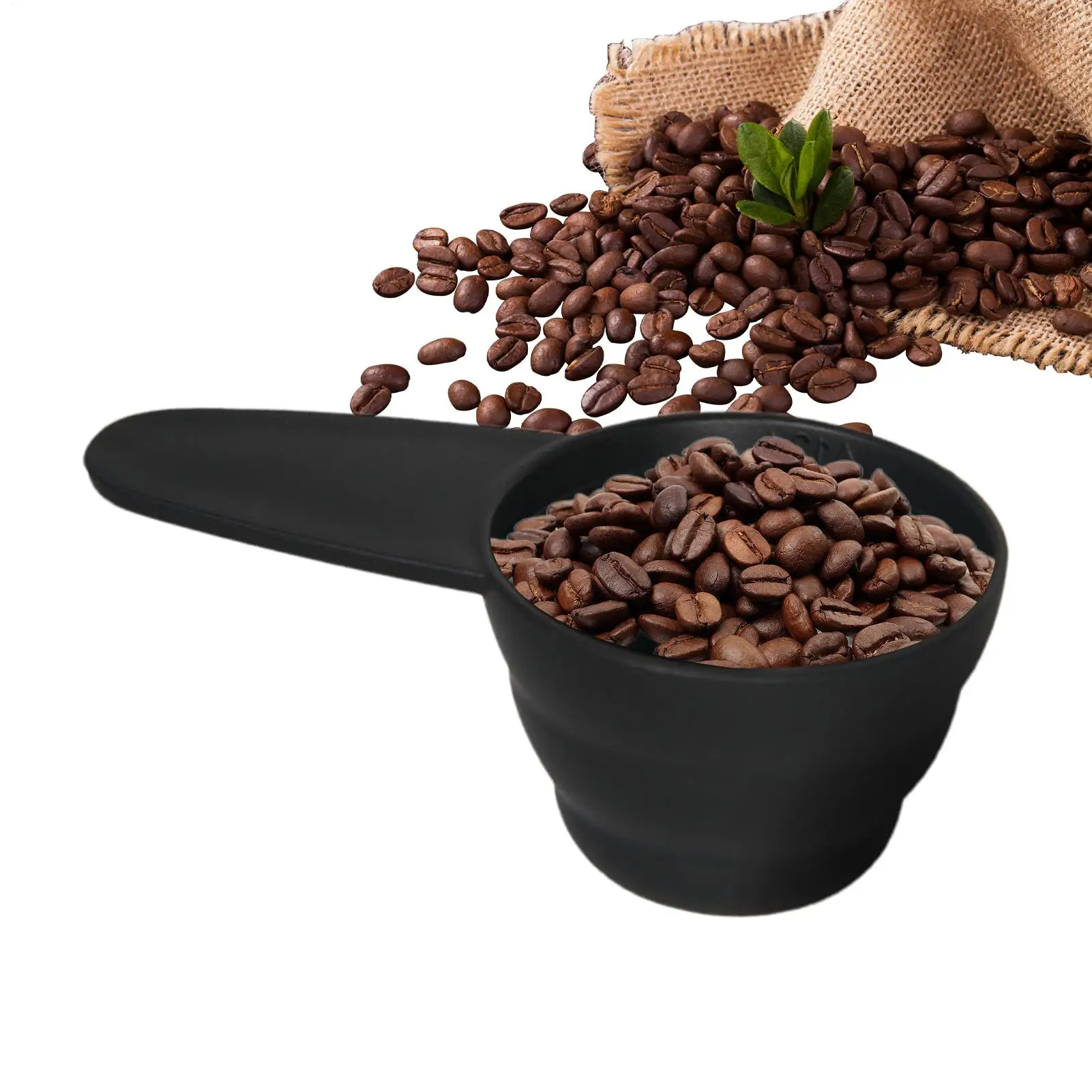 Coffee Measuring Spoon Plastic Measuring Spoons Short Handle Tablespoon Tea Sugar Cereal Milk Flour Grains Condiment Spoon