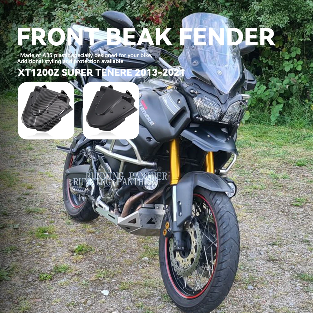 

Front Wheel Fender Beak Nose Cone Extension Cover Extender Cowl NEW 2014-2021 For Yamaha XT1200Z XT 1200 Z Super Tenere 1200