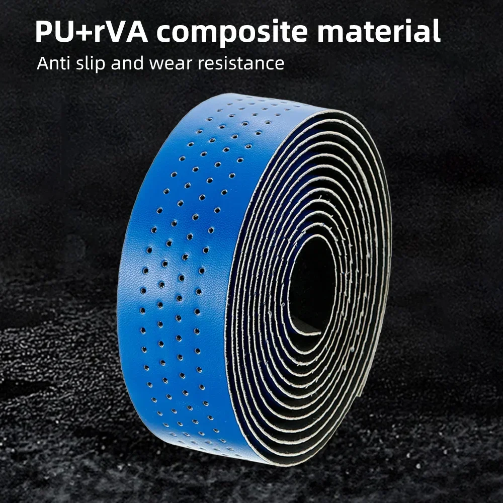 Road Bike Handlebar Tape Bar Tapes EVA/PU Soft Anti-Vibration Wrap Tape Durable Bar Bartape Anti-slip