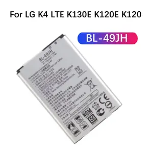 Bilashmart BackShell BL49JH BL 49JH Replacement Battery LG K4 LTE K130E K120E K120 1940mAh BL 49JH High Quality Battery