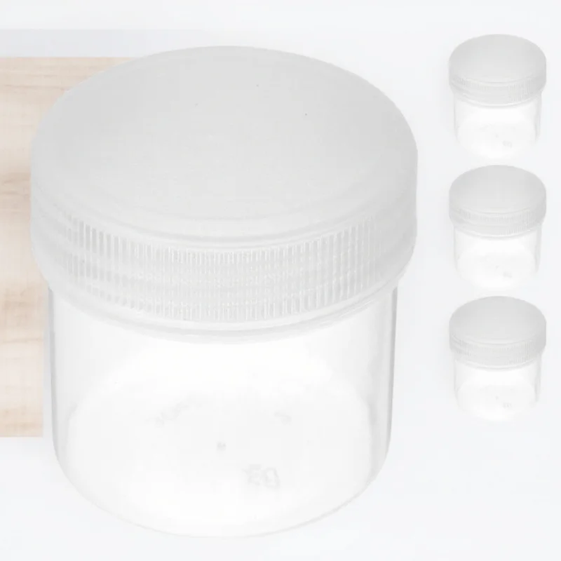 

6pcs Plastic Paint Bucket 30Ml Leakproof Airtight Lid Reusable Storage For Ink Solder Paste Pigment Color Mixing Sealed