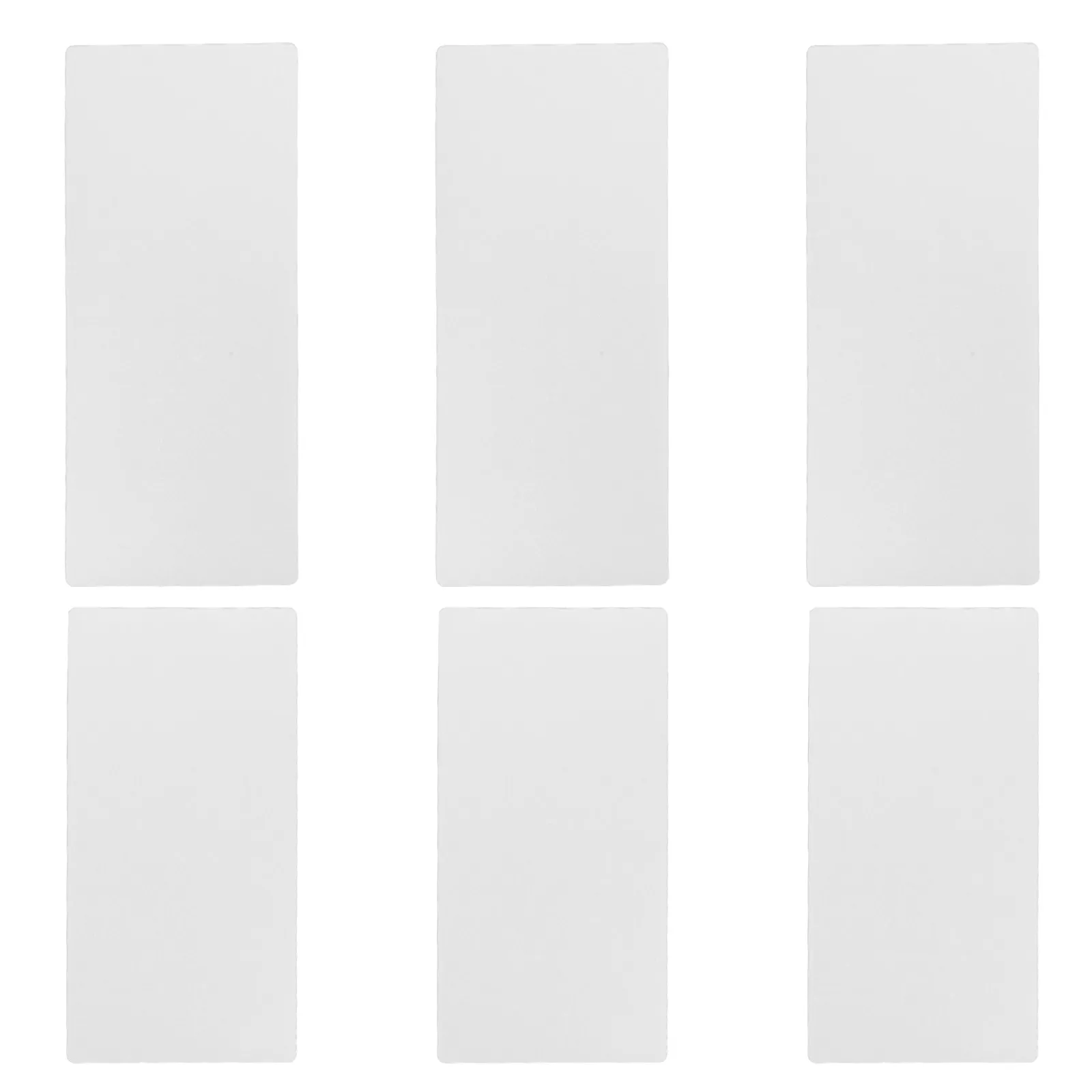 6Pcs Plastic Handbag Bottom Insert Base Shaper Flat Support Board for Tote Bags Purse Bottom Repair Supplies Craft Purse Insert