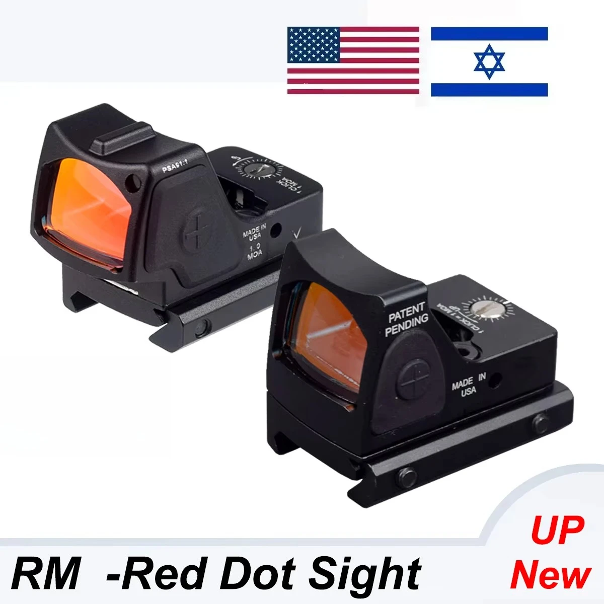Tactical RM Red Dot Sight For Glock Mount Green Red Dot RM -HD Taurus G2 G2c G2s G3 PT111 R*fle Reflex Sight 9mm Fit 20mm Rail