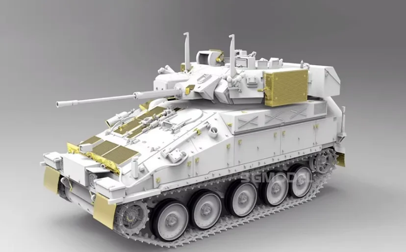 Gecko 35GM0053 1/35 British Scimitar MK2 CVR T Operasi Cabrit Estonia Bangunan Plastik Hobi Kerajinan Mainan Perakitan Model Kit