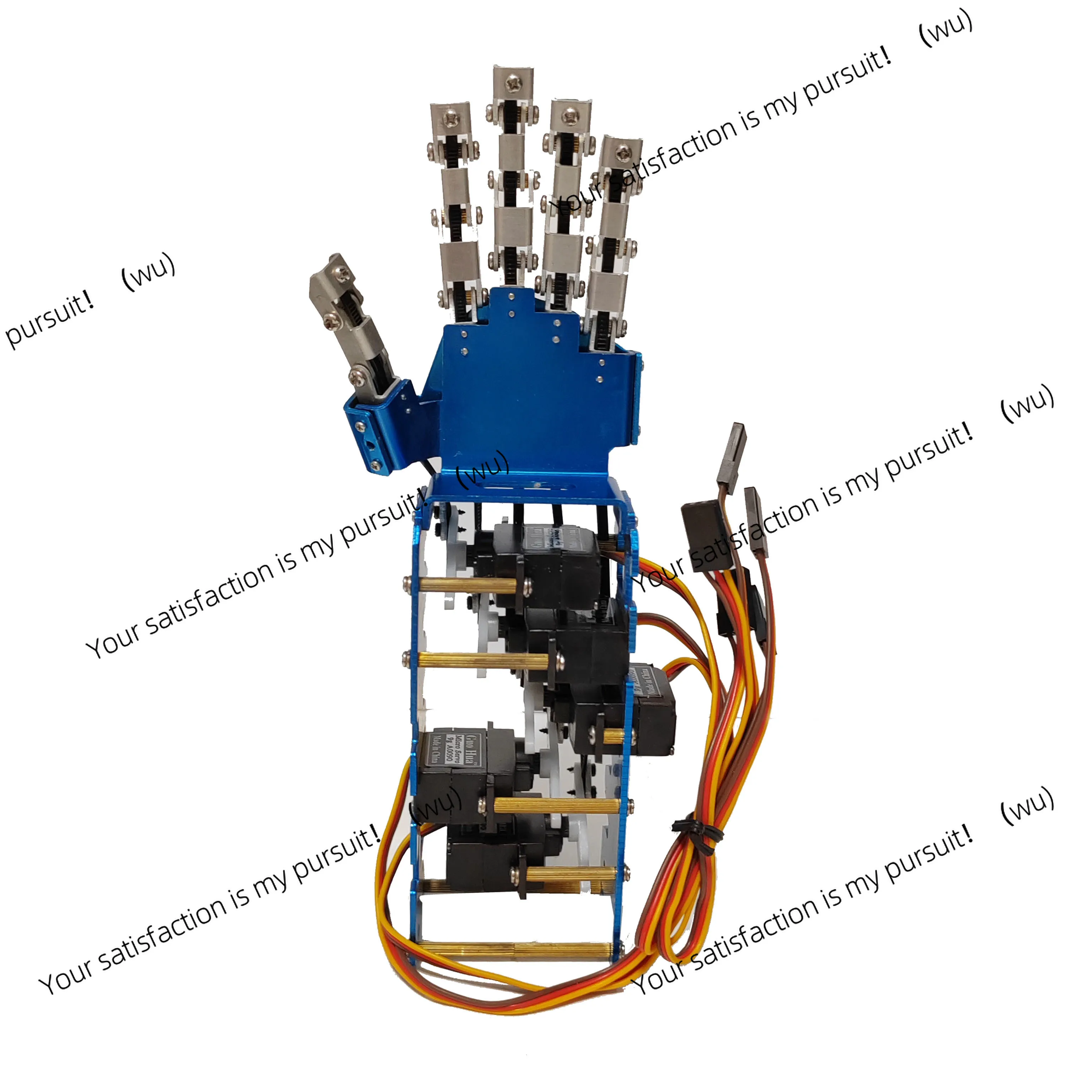 Picture 7: Suitable for 5DOF robot hand humanoid five-finger metal robot arm left/right hand with servo Arduino programmable