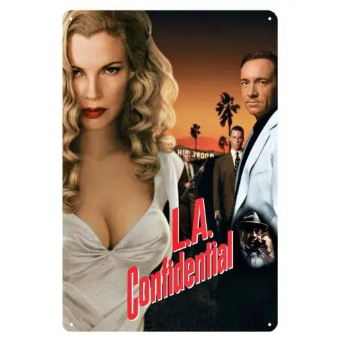 L.A. Confidential Kim Basinger Movie Metal Poster Tin Sign 20x30cm