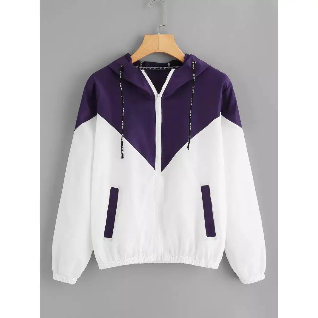 

Casual Temperament Sweatirt Women's Dstring Sunscreen Clothing Straight Leg Polyester Fiber Spring Season Pure Color