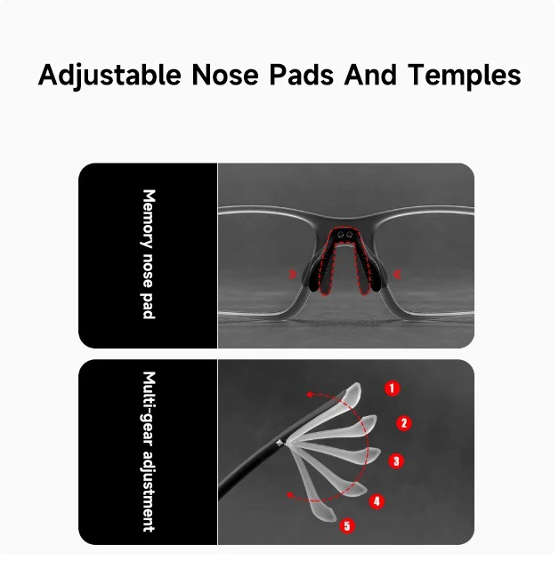 Sport Bifokale Lesebrille Mann Photochrome Anti-blaues Licht +1,0 Bis +4,0 TR90 Rahmen Brillen Hohe Qualität brillen Leser – Detail 5