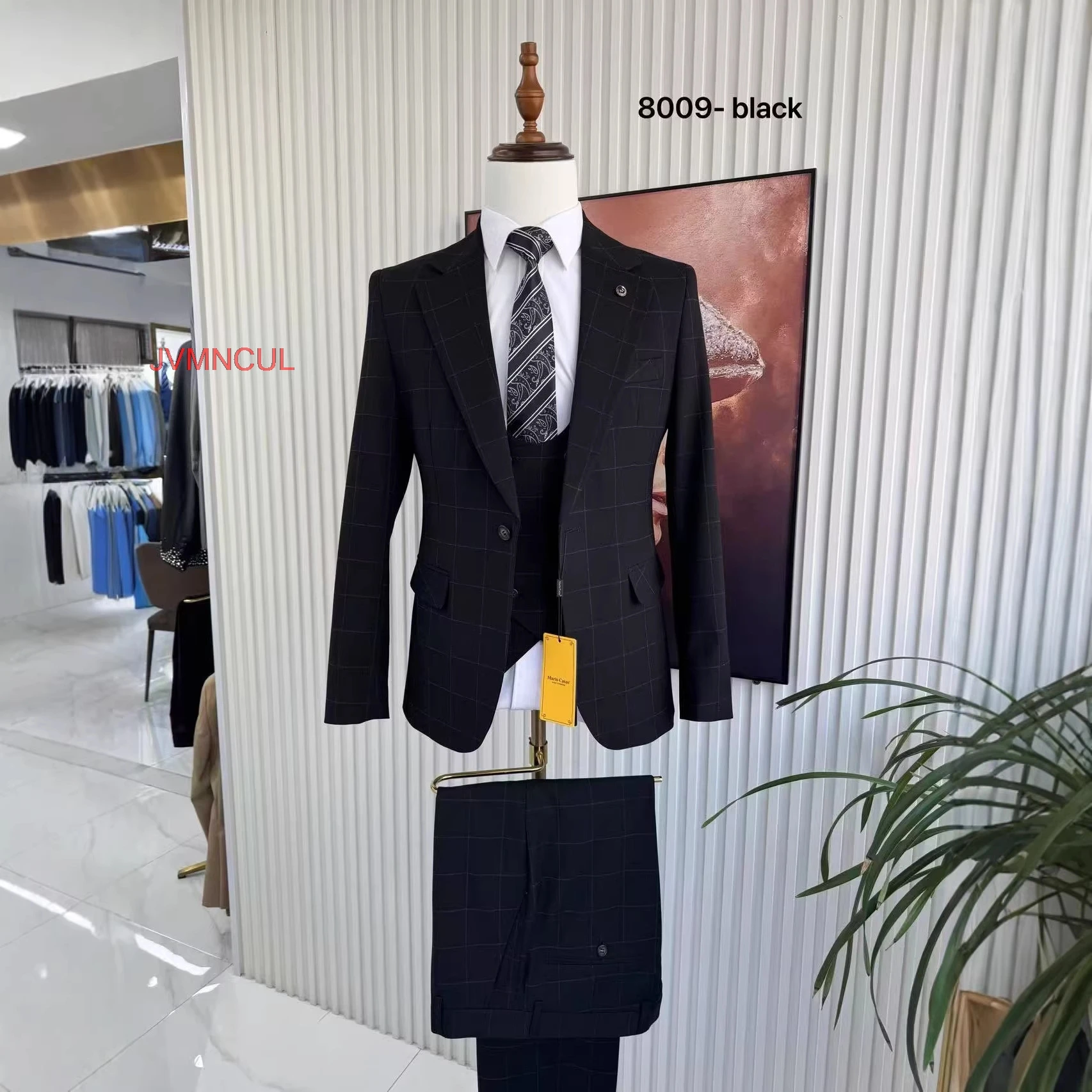 2026 Herenmode Geruite 3-delig - Men'S Formal Wear Waistcoat recensie en prijs