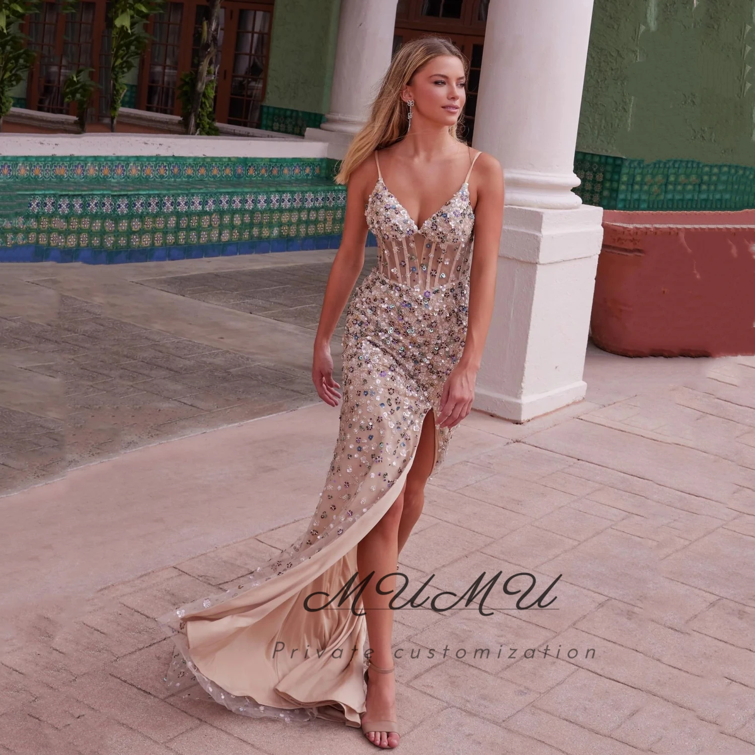 

MuMu Customized Womens Dresses for Special Occasions فساتين سهرات Elegant Cocktail Dresses Платье На Выпускной Prom Dress Party
