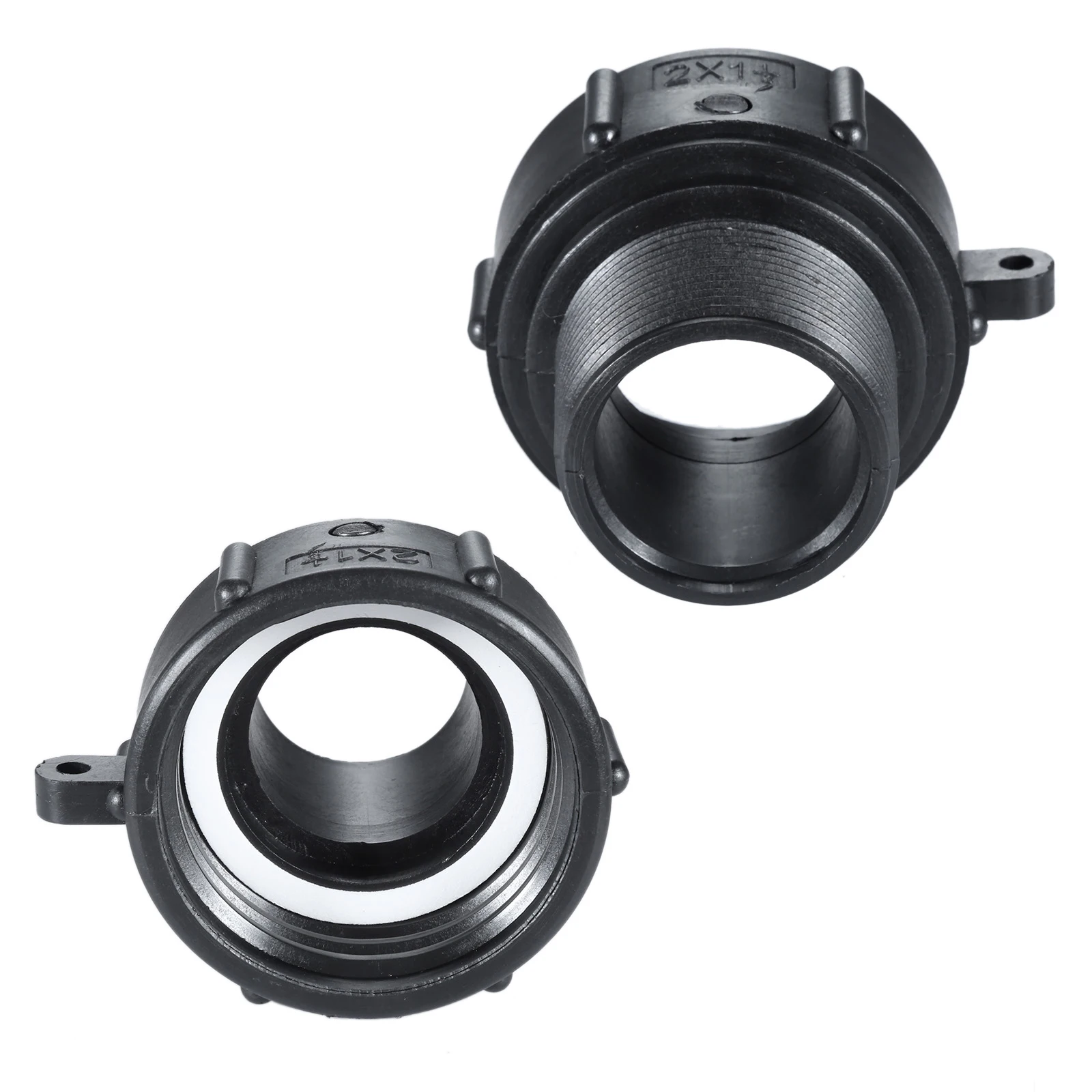 1pc IBC Adapter Connector Water Tank Fitting 2'' Thread Durable Garden Pipe Tap Storage