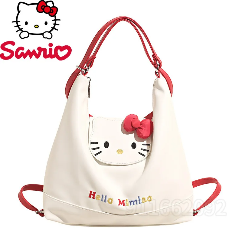 

Sanrio Hello Kitty New Women's Backpack Multifunctional Cartoon Women's Shoulder Bag Large Capacity Fashion Trend Women's Bag