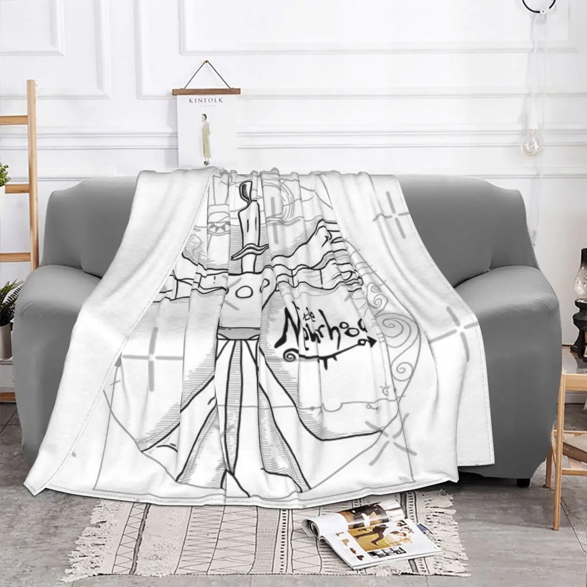 The Vitruvian Klaymen Home Bed Blankets Winter Blankets Home And Decoration Throw Blanket