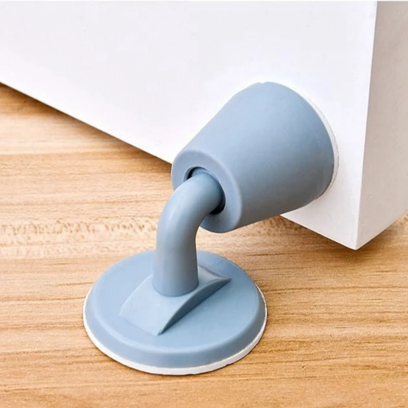 Door Stops Self Adhesive Door Stopper Anti-Bump Door Holder Buffer For Ceramic Tile Floor Bedroom Door