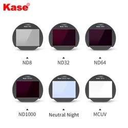 Kase Clip-in Filter MCUV ND Neutral Density Light Pollution for Fujifilm X-Mount Camera X-H2s X-T3 X-T4 X-T5 X-Pro3 X-E3 X-E4