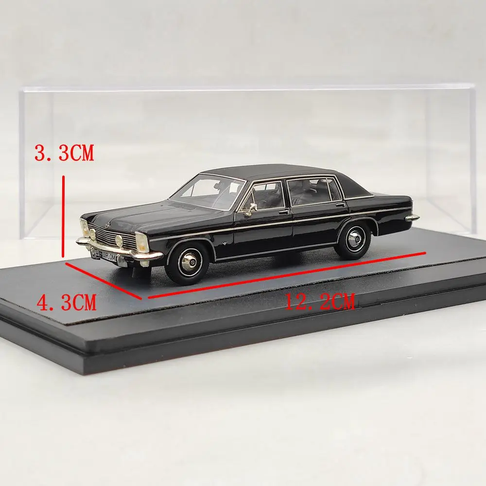 MATRIX-MODELS 1/43 for Opel Diplomat B Lang Vogt 1974 black MX11502-061 Resin Model Car Limited Collection Auto Toys Gift