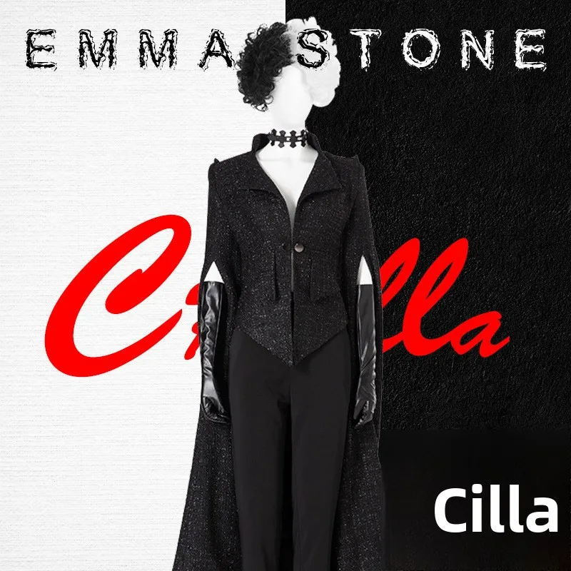 

Bla Witch Queen Cosplay Outfit Full Set Windbreaker Jaet Traditional Chinese Costume Women's Faion Winter