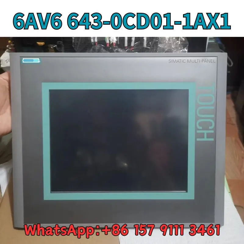 

Used Touch screen 6AV6 643-0CD01-1AX1 Test OK Fast Shipping