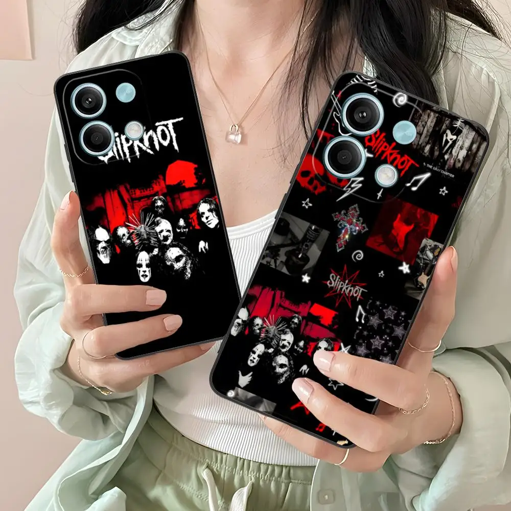 Mode D-Slipknots Telefon Fall für Xiaomi Redmi Hinweis 14 13 12 11 A5 3 2 1 Pro Plus 4G 5G Farbe Druck Abdeckung Smartphone Luxus