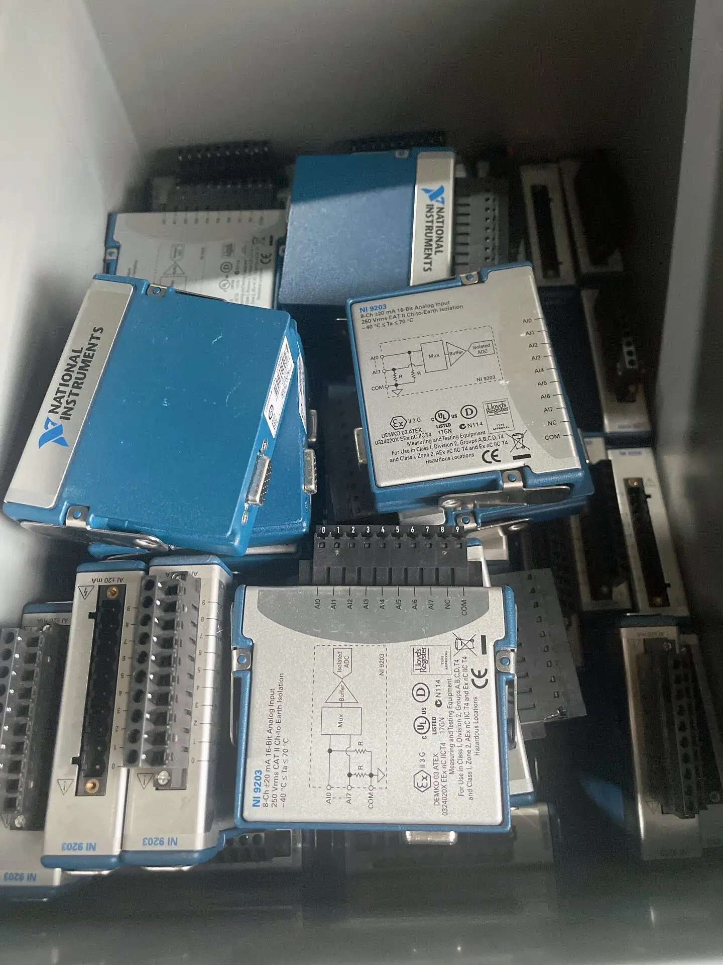 NI 9203 8-Channel Voltage Input Module, 16-Bit Accuracy, 250Vrm