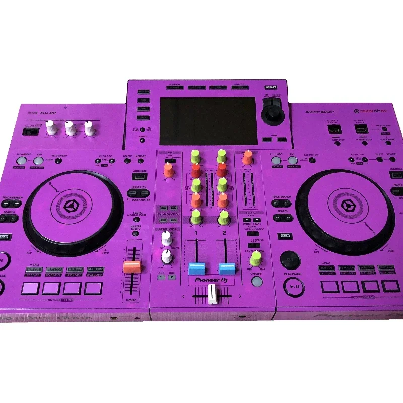 Pioneer XDJ-RR Film Purple All-in-one XDJRR Digital Disc Controller Protective Film Fully Surrounded.Not DJ controller!