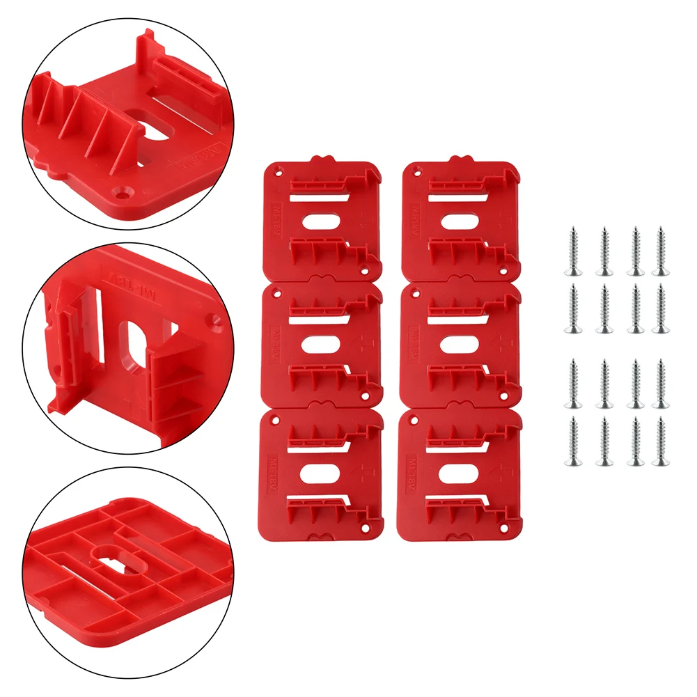 

Кронштейн для крепления аккумулятора 18В на стену для рабочего ящика 48-11-1812, органайзер для инструментов, сверхпрочная стойка для хранения на верстак