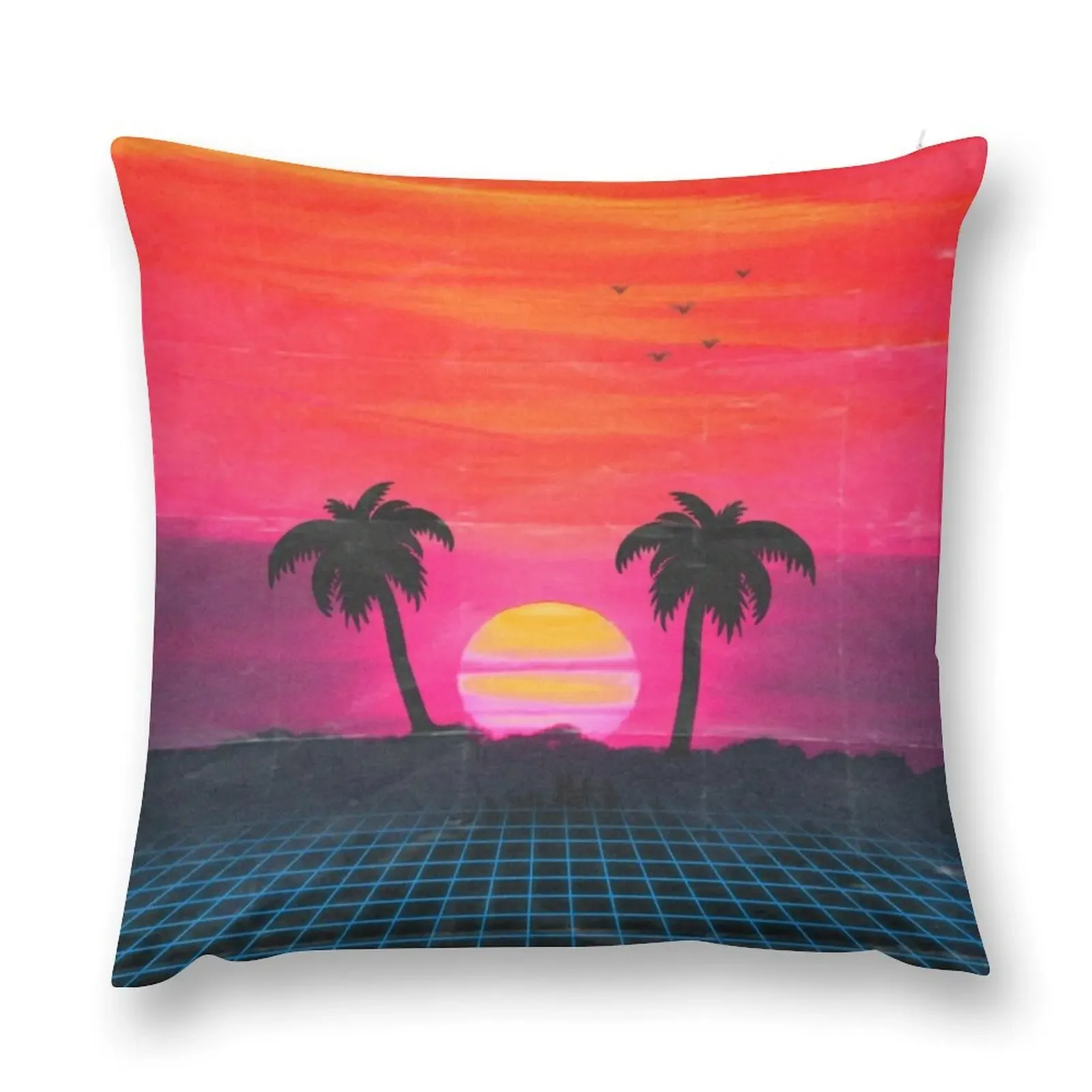 

Retro sunset 2 Throw Pillow Christmas Pillow Cases Cushions For Children Christmas Pillow Covers pillowcase