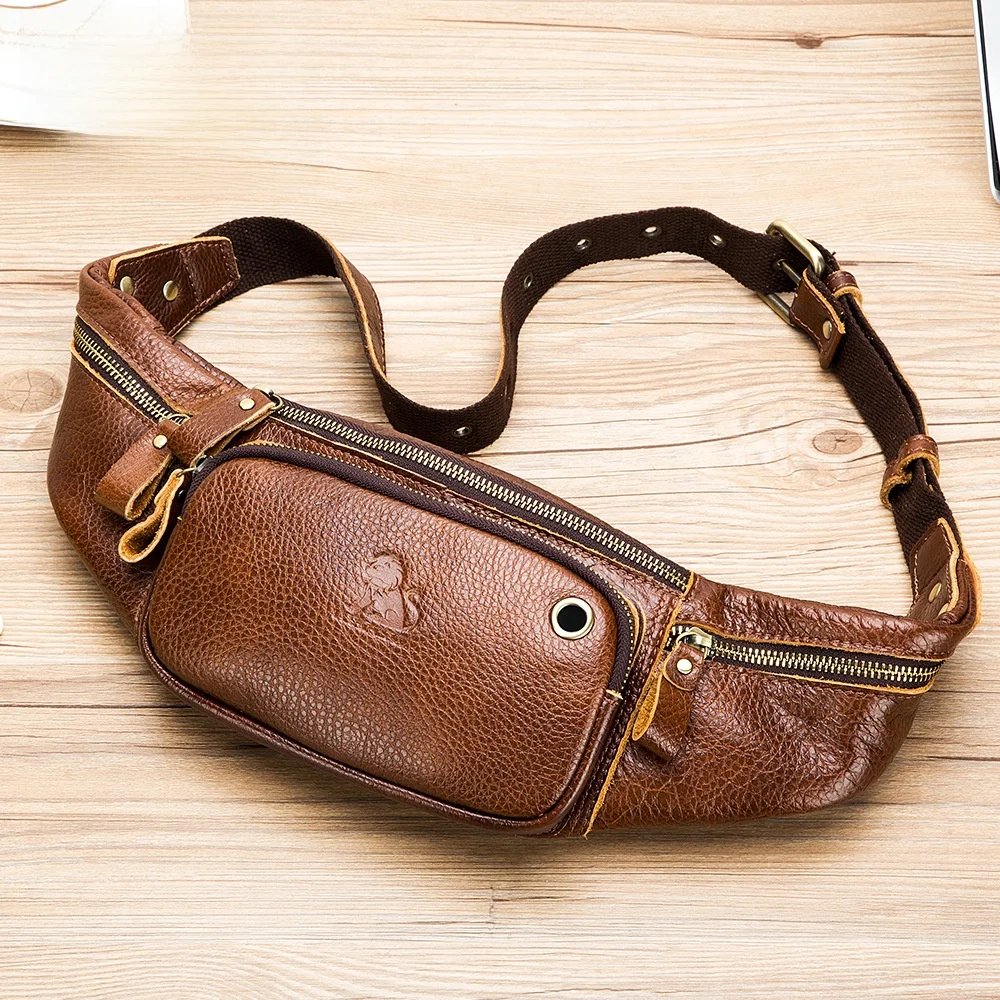 genuine-leather-crossbody-bag-men's-top-layer-cowhide-chest-bag-large-capacity-mobile-phone-small-bag-single-shoulder-bag