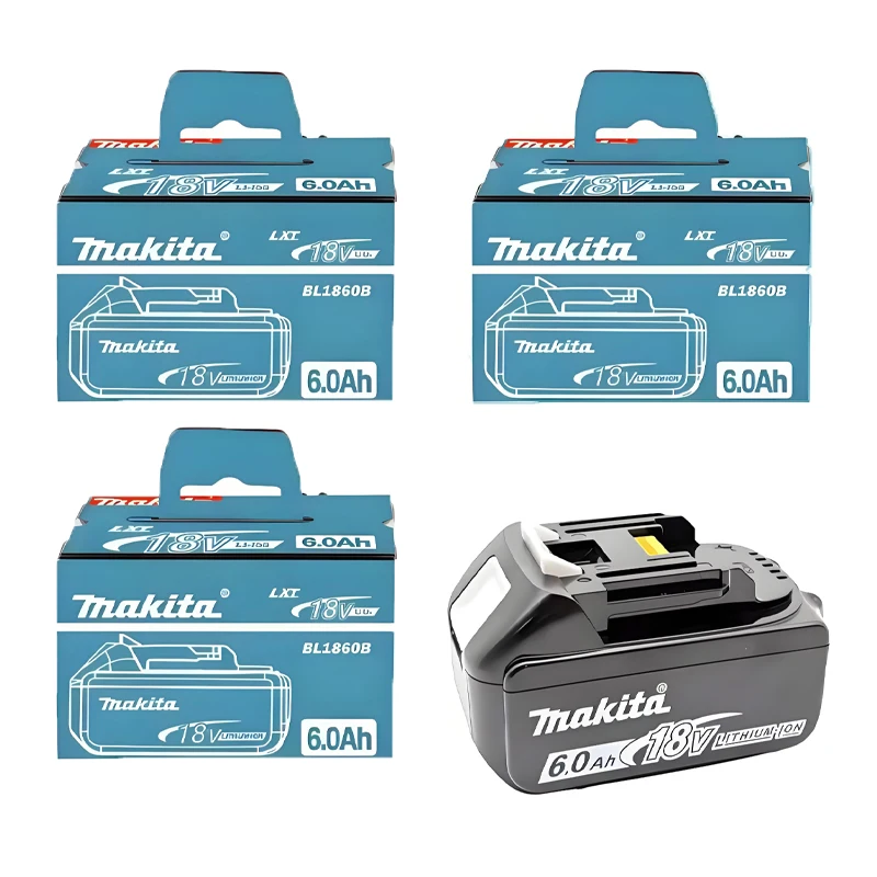 

Premium 6.0Ah Makita 18V Battery, for Makita 18V Tool DGA504、DTD173、TW004G、DTW700, Replacement Lithium Battery★★★★★