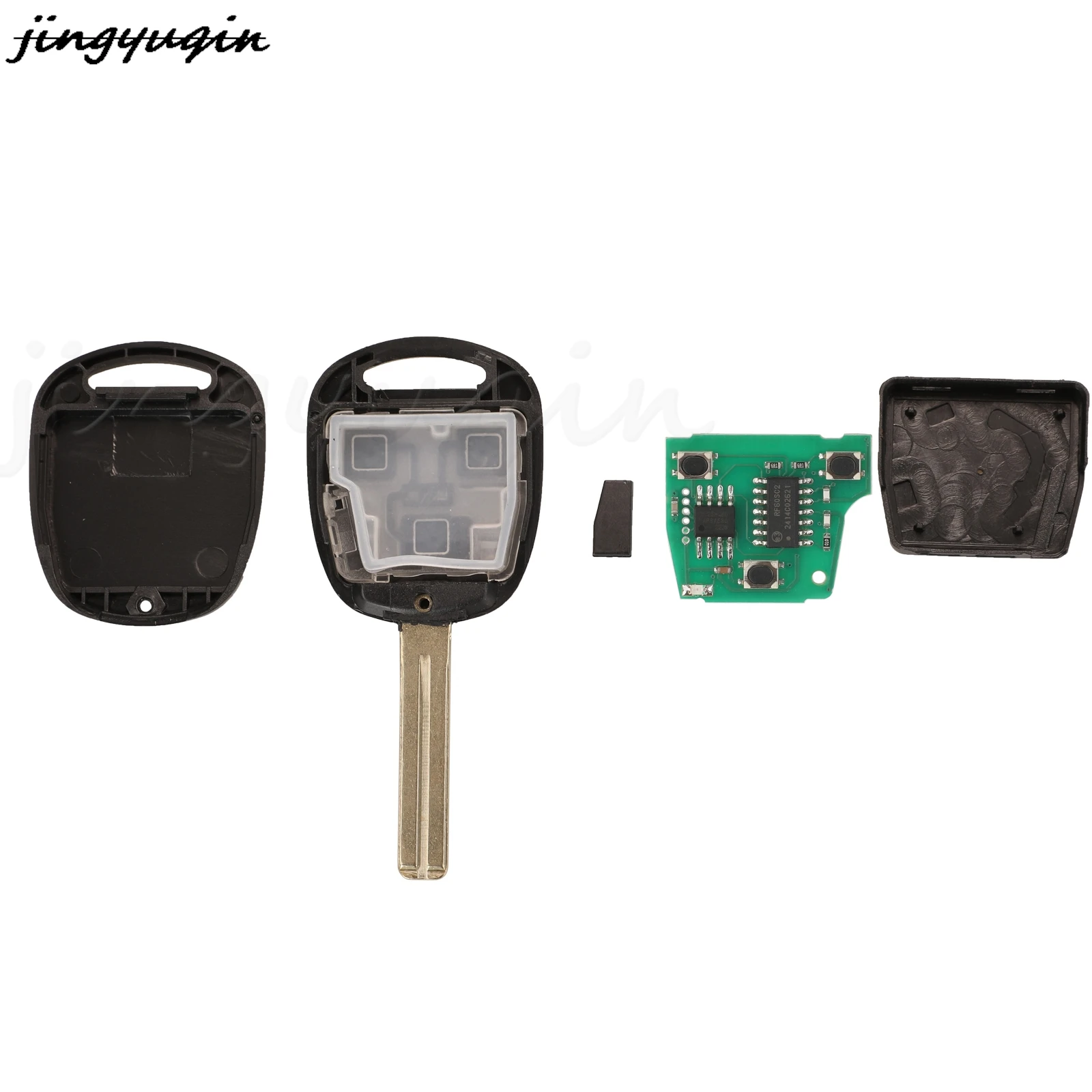jingyuqin 3 Buttons Remote Key 315MHZ HYQ12BBT 4D68 Chip For Lexus RX330 RX350 RX400h 89070-48821 With Toy40 Blade