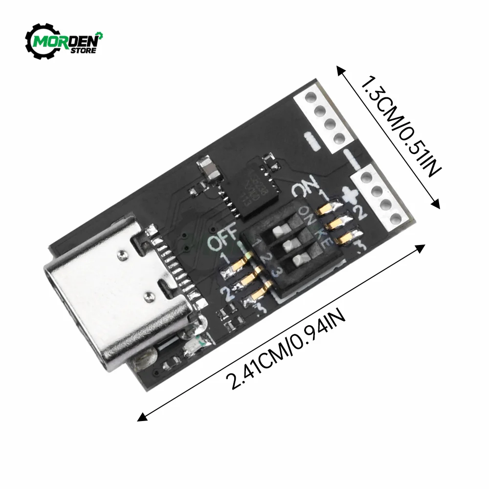 PD2.0 3.0 TYPE-C płytka wabika 5A 100W USB moduł Boost PD/QC4 typu C wyzwalacz sondowania