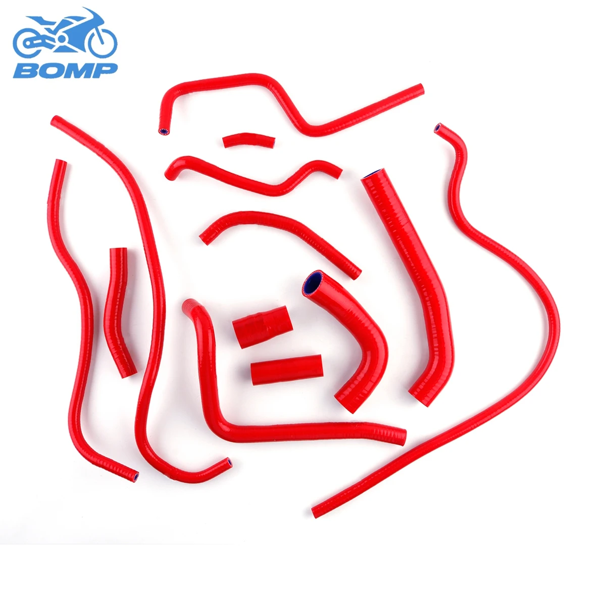 For 2009-2014 Yamaha YZF R1 YZFR1 Radiator Coolant Hoses 2010 2011 2012 2013 Silicone Tubes Kit Piping 13Pcs 11 Colors
