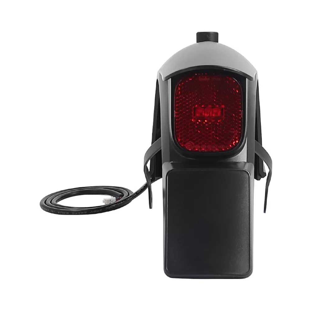 

Сменное заднее крыло для заднего фонаря и крепления, для электрического скутера Ninebot Segway E2/E2 Plus, для прочного ABS, черный