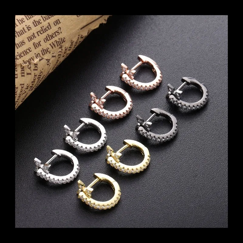 

Нишевый дизайн, четыре листа, инкрустированные цирконом, модная легкая роскошь