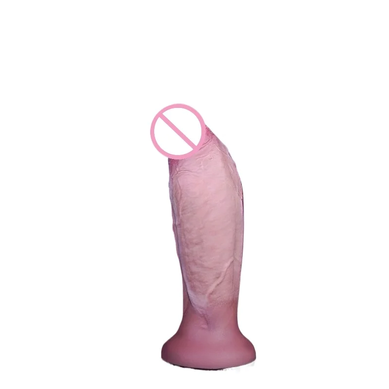 New Realistic Soft Double Silicone Big Dildo 2 Colors Penis 3 Sizes Vaginal Masturbation Suction Cup Dick Woman Anal Sex Toy