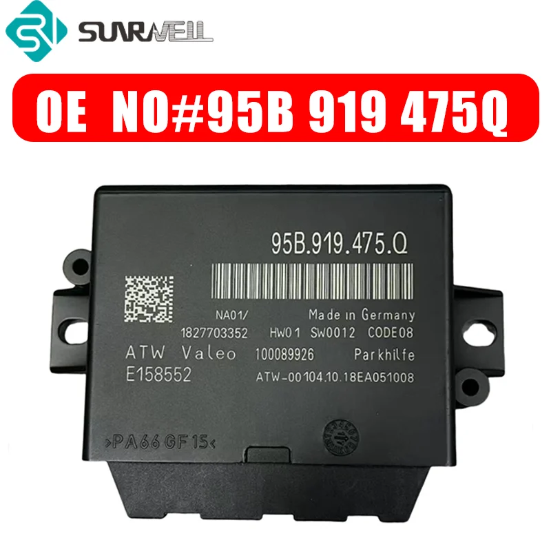 95B 919 475Q  For Porsche 95B 92A MACAN CAYENNE Reversing Radar Module Assist Control Module Parking Aid Controller 